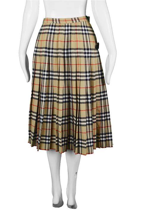 burberry vintage skirt|Burberry skirt for women.